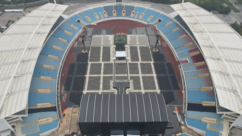 Dự kiến trong hai đêm 29 và 30-7 nhóm nhạc này thu hút lượng khán giả lên tới 67.000 (36.000 người đêm đầu, 31.000 người đêm thứ hai). Dự kiến trong hai đêm 29 và 30-7 nhóm nhạc này thu hút lượng khán giả lên tới 67.000 (36.000 người đêm đầu, 31.000 người đêm thứ hai).