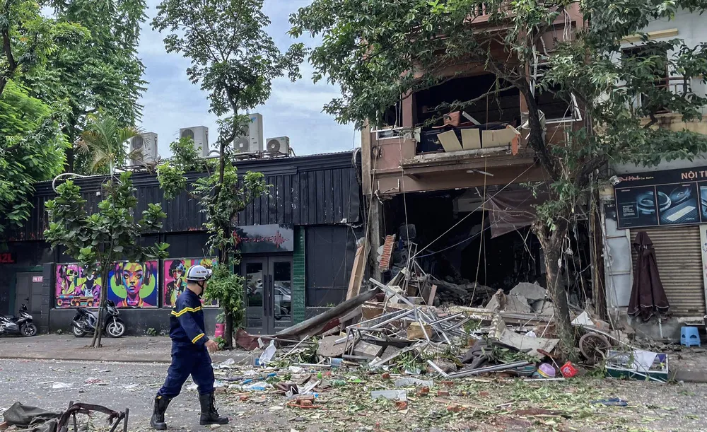 Cơ quan chức năng cho biết, nguyên nhân ban đầu xác định vụ việc xuất phát từ nổ bình gas sinh hoạt.