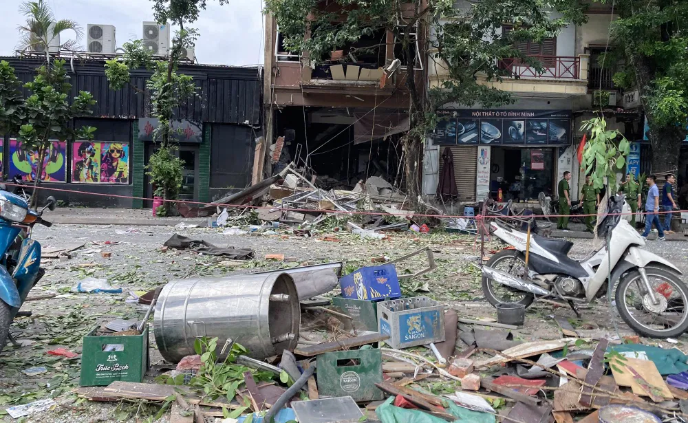 Hiện chưa có thống kê thiệt hại về người và tài sản sau vụ nổ.