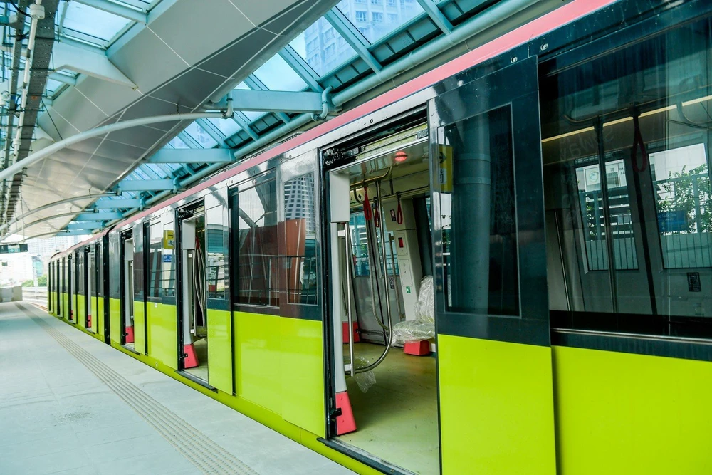 Khu vực chờ lên tàu.