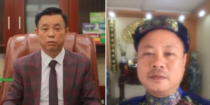 Bị can Phạm Văn Cách (trái)và Nguyễn Mạnh Quyền.Ảnh BCA Screenshot 2023-10-07 102528.jpg