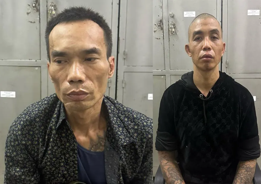 Chân dung 2 người đánh tráo, trộm cắp xe máy SH Mode của khách. Ảnh CA Mang xe cũ nát vào bãi gửi lấy vé, rồi 'đánh tráo' trộm cắp xe máy SH