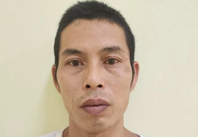 Chân dung Nguyễn Văn Phúc - người mượn xe máy của bạn rồi đem đi bán. Ảnh CA muon-xe.jpg