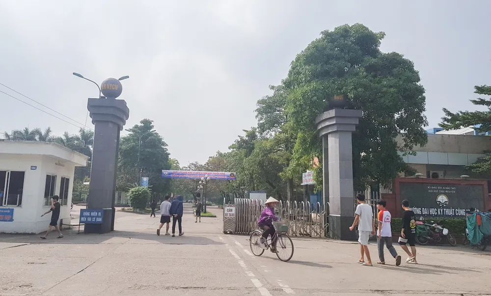 Thanh tra Bộ GD&ĐT chỉ ra nhiều sai phạm tại Trường ĐH Kỹ thuật Công nghiệp. Ảnh: PHI HÙNG dh-ky-thuat-cong-nghiep-thai-nguyen1.jpg