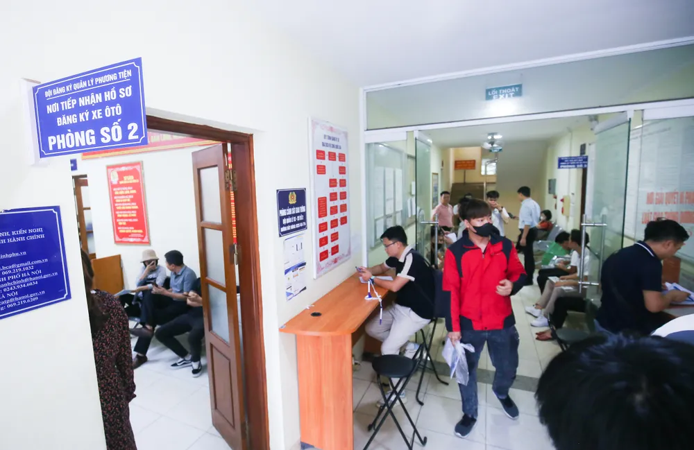 Đăng kí xe ô tô qua cổng dịch vụ công