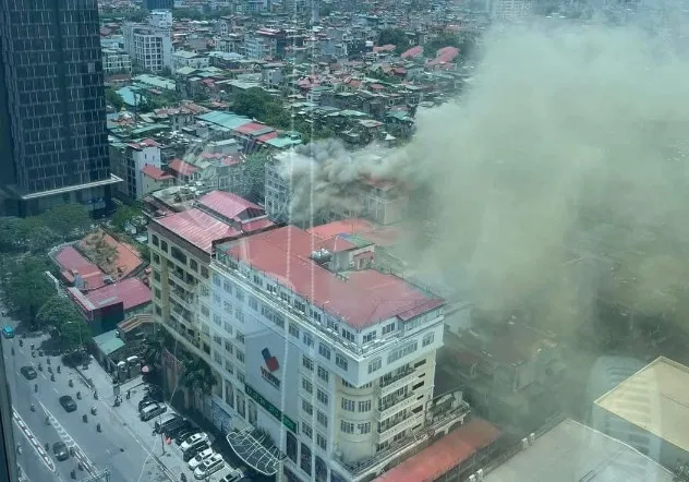 Thời điểm xảy ra cháy khách sạn Capital Garden Hotel ở Hà Nội