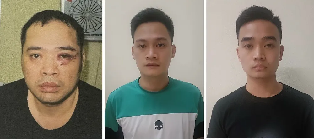3 người đánh nhau để tranh giành khách bị khởi tố. Ảnh CA. tranh giành khách