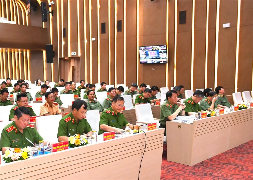 Toàn cảnh Hội Nghị. Ảnh CA xu-ly-toi-pham.jpg