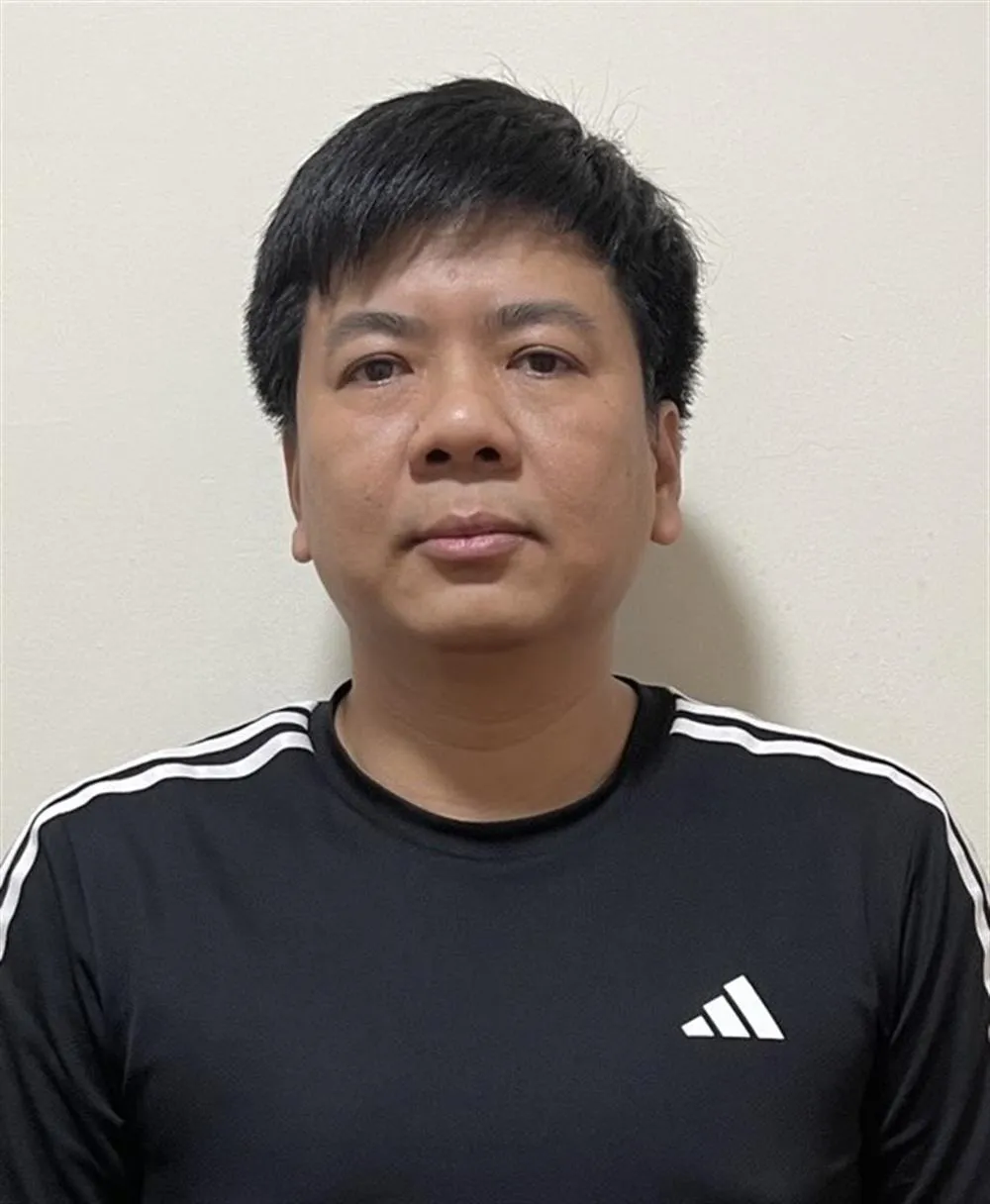 Bị can Nguyễn Ngọc Thủy (Shark Thủy). Ảnh CA Shark-Thuy.jpg