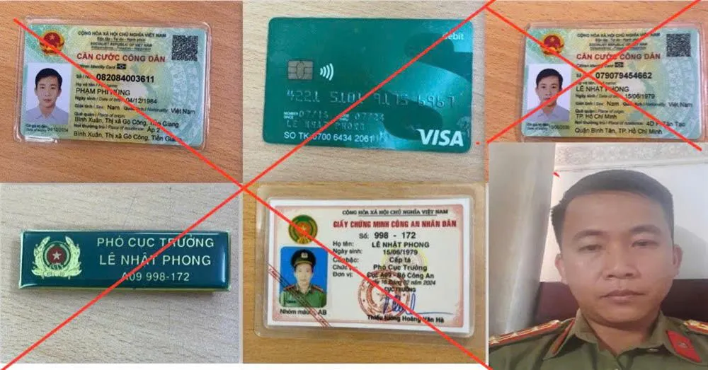 Phạm Văn Thảo đã giả mạo là Đại tá, Phó Cục trưởng Cục An ninh điều tra Bộ Công an nhằm lừa dối nhiều người tại địa bàn phía Nam.