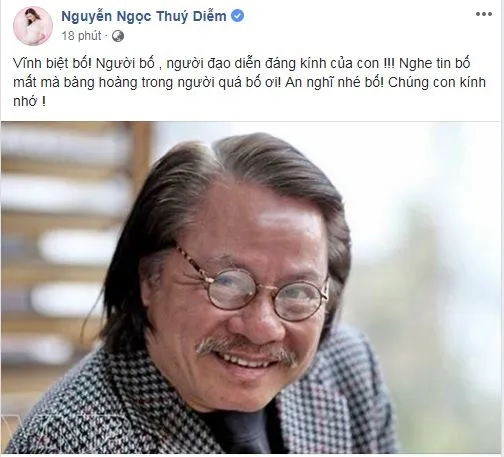 Sao Việt thương tiếc khi biết tin nghệ sĩ Bùi Cường qua đời ảnh 11