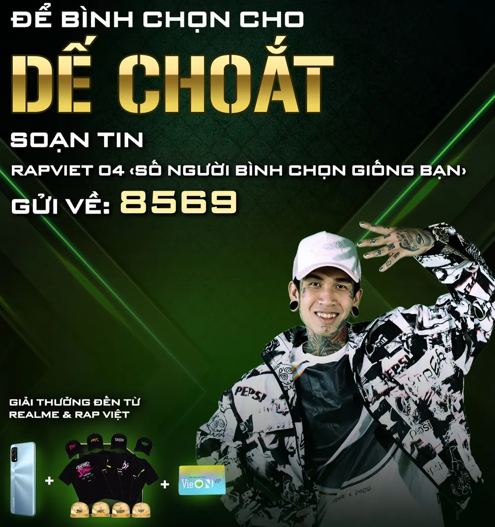 Ai sẽ là Quán quân Rap Việt mùa đầu tiên? ảnh 14 Ai sẽ là Quán quân Rap Việt mùa đầu tiên? ảnh 14