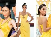 Dàn hậu catwalk khoe dáng bên ánh mặt trời ảnh 6 Tiểu Vy, Kiều Loan, Ngọc Trinh, Jun Vũ đua nhau khoe sắc vàng
