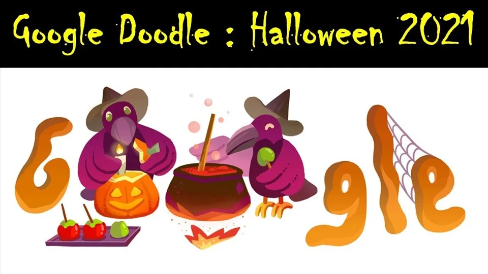 Google thay Doodle ma mị nhân lễ hội Halloween 2021 ảnh 1 Google thay Doodle ma mị nhân lễ hội Halloween 2021 ảnh 1