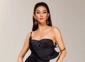 Thùy Tiên chọn thiết kế hồng gấm nổi bật khi tham gia phỏng vấn kín tại MGI ảnh 7 Thùy Tiên và màn giới thiệu bằng 3 thứ tiếng trên livestream 'MGI 2021'