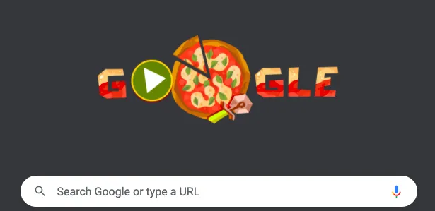 Google Doodle tôn vinh món bánh Pizza trên trang chủ ảnh 2