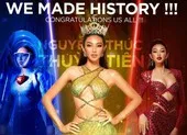 Thùy Tiên chính thức về Việt Nam sau 1 tháng đăng quang ảnh 4 Hoa hậu, người đẹp chúc mừng Thuỳ Tiên đăng quang Miss Grand International 2021