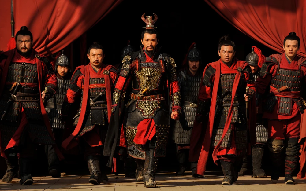 Hình ảnh đội quân trong phim.