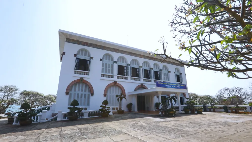 Di tích Bạch Dinh Vũng Tàu. Ảnh: CTCC