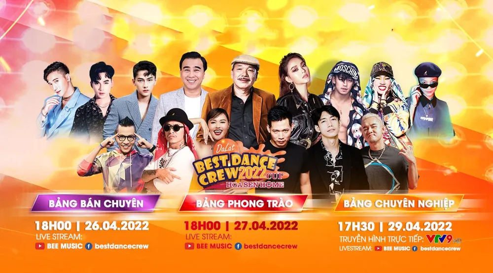 Poster Dalat Best Dance Crew. Ảnh: CTCC Poster Dalat Best Dance Crew. Ảnh: CTCC
