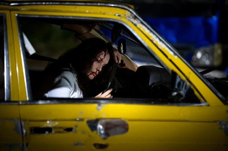 Phân đoạn tai nạn giao thông của phim khiến Lý Nhã Kỳ khó thể nào quên.