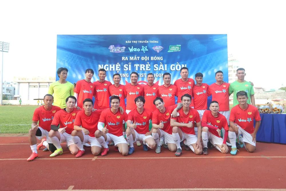 Đội bóng Young Artist Sai Gon. Ảnh: CTCC Đội bóng Young Artist Sai Gon. Ảnh: CTCC