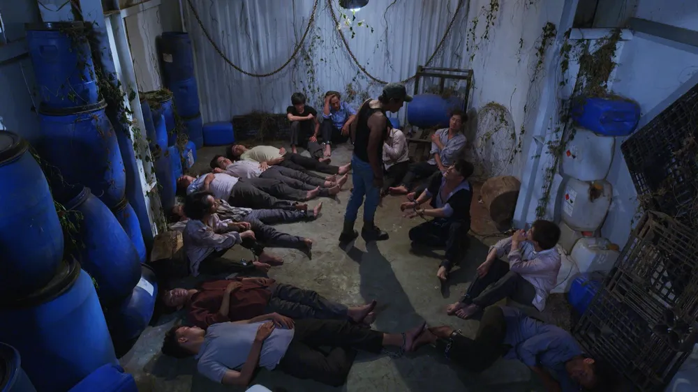 Phòng giam của ông Kha. Phòng giam của ông Kha.