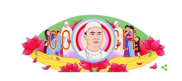 Hình ảnh của Giáo sư Tôn Thất Tùng trên Google Doodle. Ảnh: Google Hình ảnh của Giáo sư Tôn Thất Tùng trên Google Doodle. Ảnh: Google