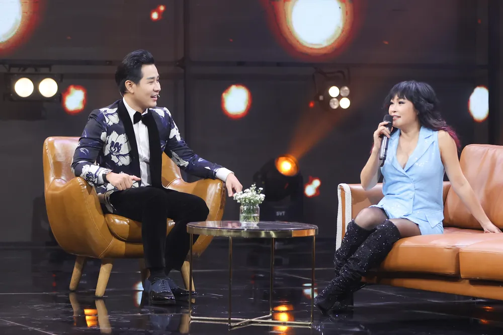 Phương Thanh chia sẻ tại chương trình.