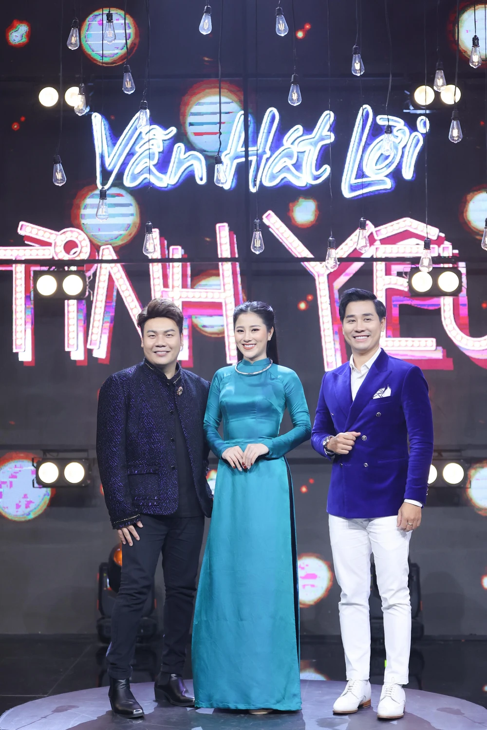 Cả ba nhân vật xuất hiện tại chương trình.