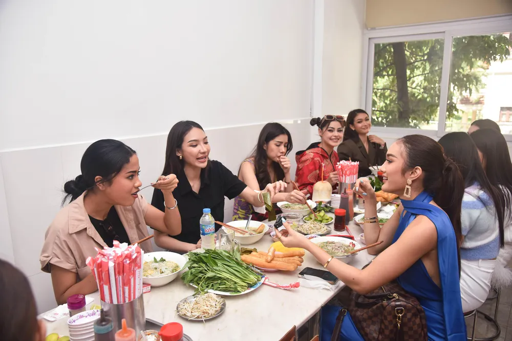 Tốp 10 Miss Grand Thái Lan 2022 đến Việt Nam. Ảnh: SV Tốp 10 Miss Grand Thái Lan 2022 đến Việt Nam. Ảnh: SV