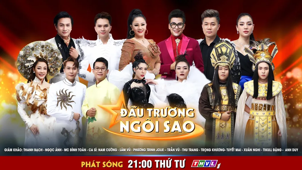 Poster Chung kết Đấu trường ngôi sao.