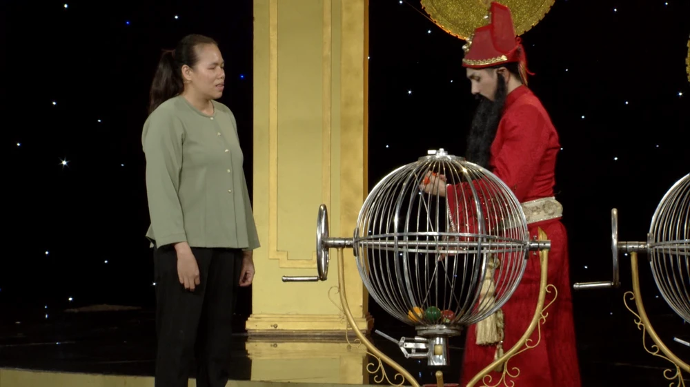 Chị Linh tại chương trình.