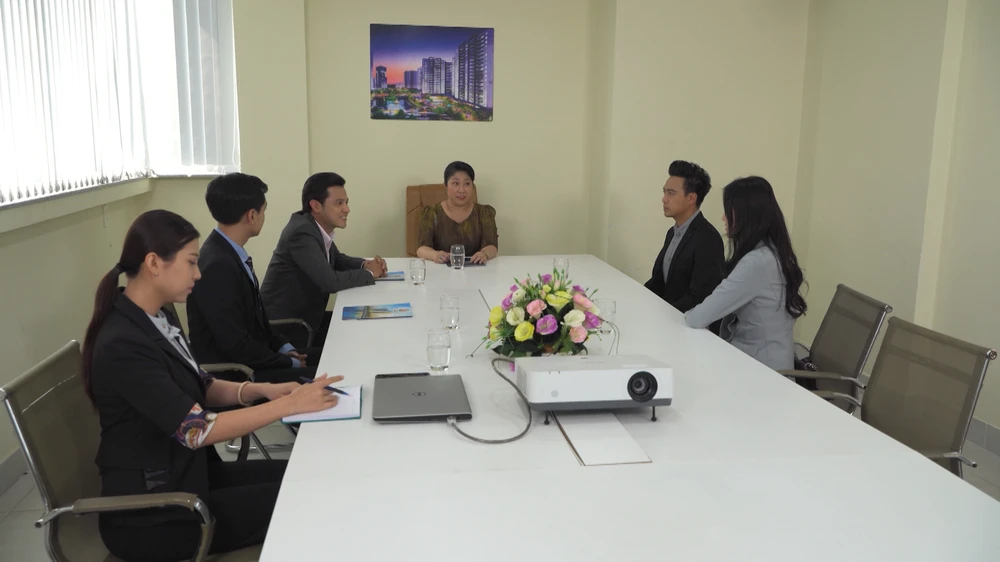 Cuộc họp đối đầu giữa hai đối tác.