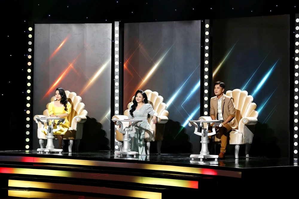 Ban giám khảo trong chương trình. Ảnh: CTCC Ban giám khảo trong chương trình. Ảnh: CTCC