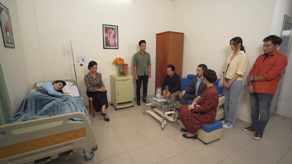 Tuyết nằm trong bệnh viện. Ảnh: CTCC