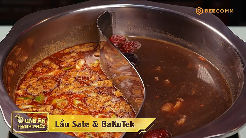 Món lẩu trong chương trình.