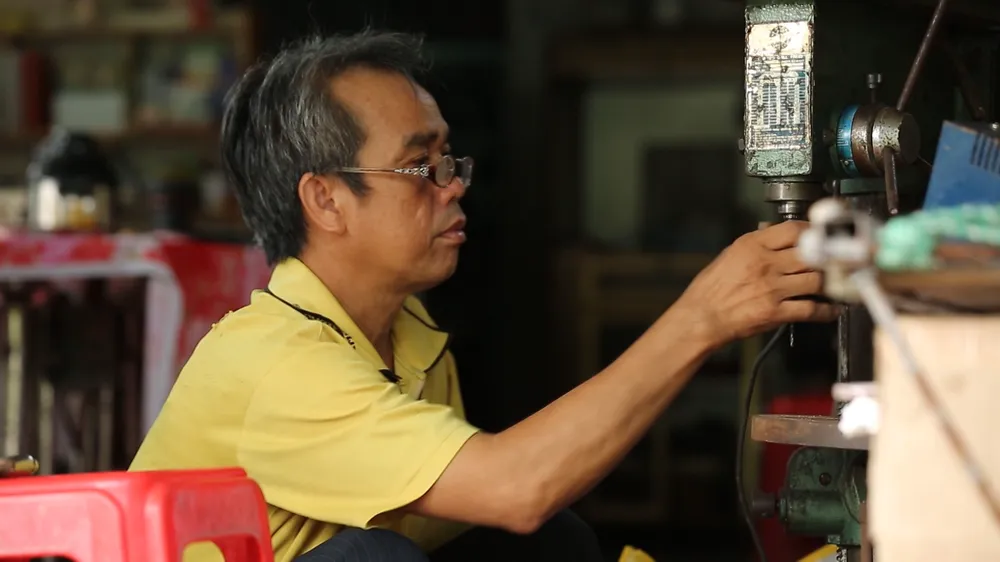 Anh Hải trong chương trình. Ảnh: CTCC Anh Hải trong chương trình. Ảnh: CTCC