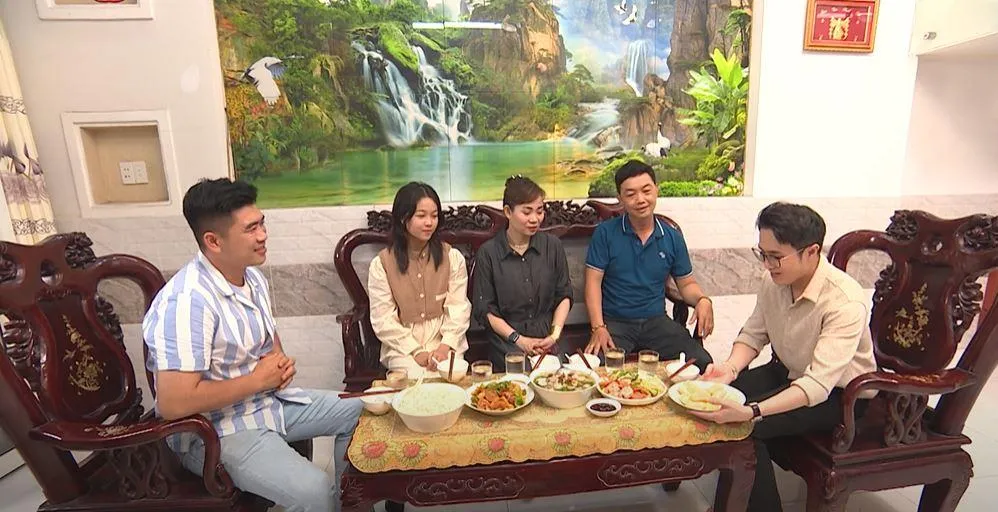 Bữa ăn trong chương trình.