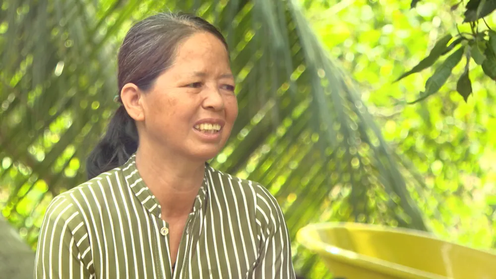 Chị Nguyễn Thị Sáu. Ảnh: CTCC