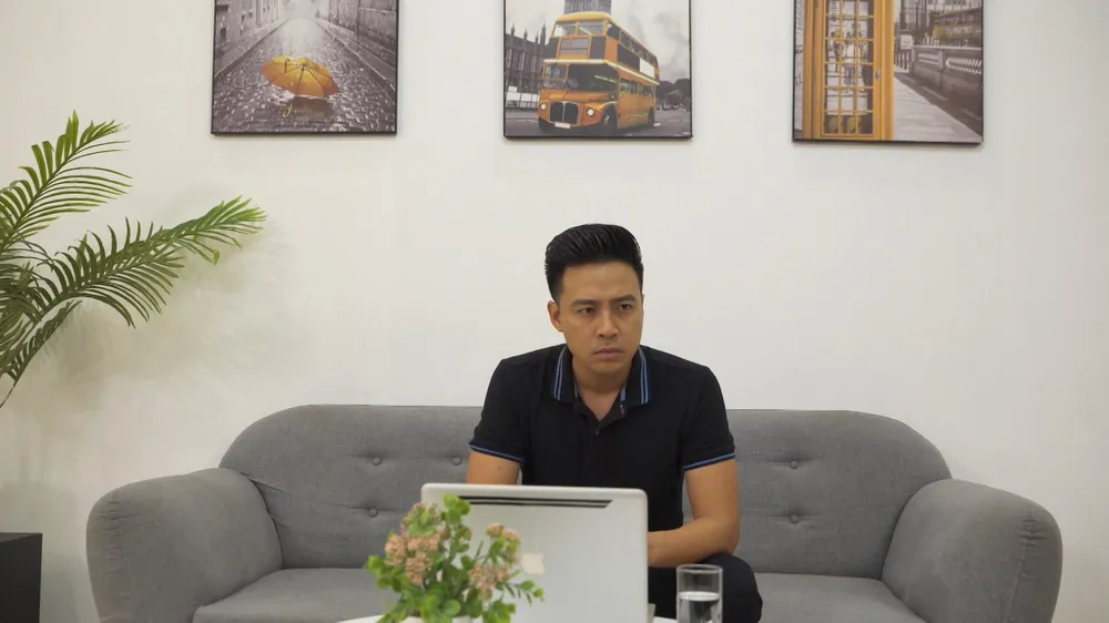 Khôi mang lòng oán hận ông Hà. Ảnh: SV Khôi mang lòng oán hận ông Hà. Ảnh: SV