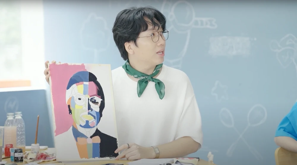 Phát La tự hào với tác phẩm có sự tương phản, phong cách nghệ thuật sâu lắng mà chỉ mình Phát La hiểu.