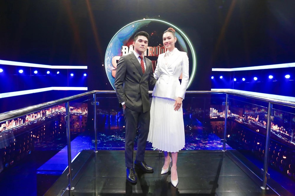 Bảo Hoàng yêu thích Đấu trường siêu Việt nên đã 'rủ' Vũ Hoàng My từng sống ở Israel cùng tham gia chương trình. Ảnh: CTCC