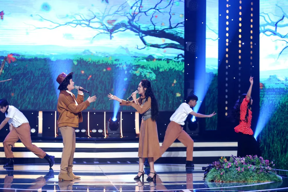 Minh Sang và Nguyễn Duyên Quỳnh.