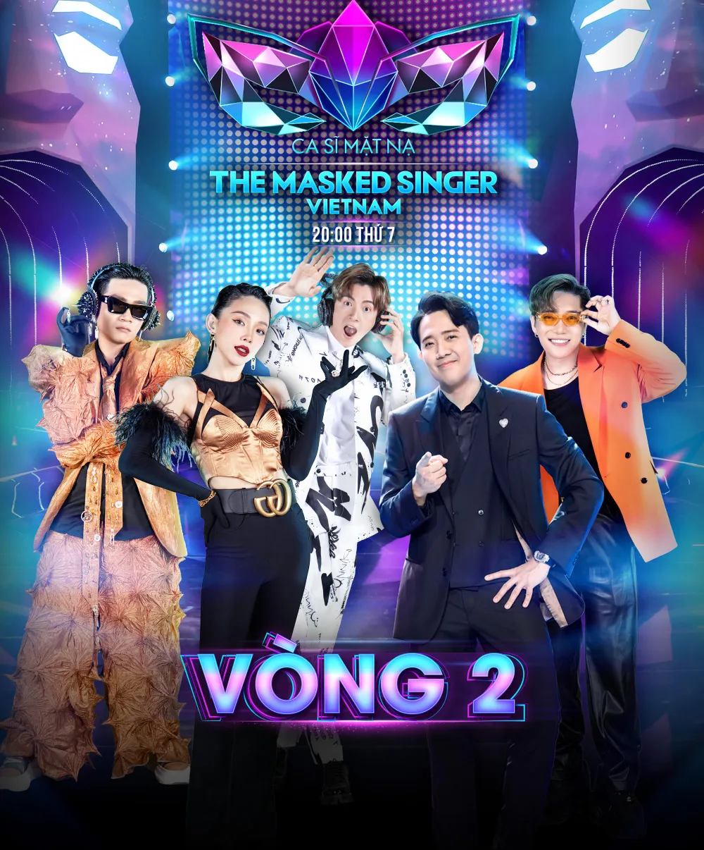 The Masked Singer Vietnam (Ca sĩ mặt nạ) phát sóng lúc 20 giờ, thứ bảy hàng tuần. Ảnh: CTCC The Masked Singer Vietnam (Ca sĩ mặt nạ) phát sóng lúc 20 giờ, thứ bảy hàng tuần. Ảnh: CTCC