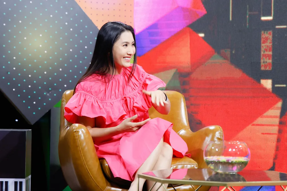 Nguyệt Ánh chia sẻ với chương trình.