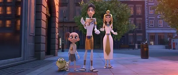 Hình ảnh trong phim Xác ướp: Cuộc phiêu lưu đến London.