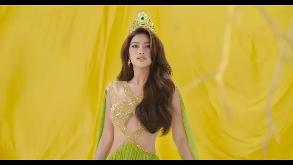 Hoa hậu Đoàn Thiên Ân.