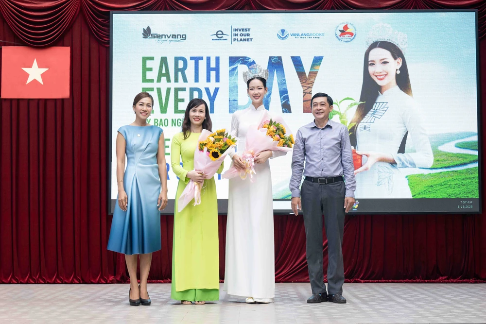 Hoa hậu Bảo Ngọc với dự án Earth Day - Everyday. HOA HẬU BẢO NGỌC.jpg