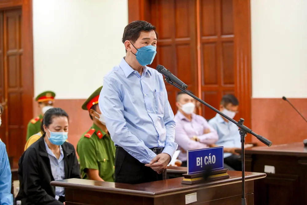 Bị cáo Trần Vĩnh Tuyến, cựu phó chủ tịch UBND TP.HCM